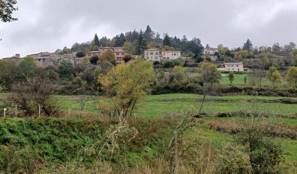 Chalencon sous la pluie